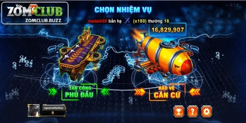 tính năng trong game máy bay ăn tiền Các tính năng nổi bật của game máy bay ZomClub