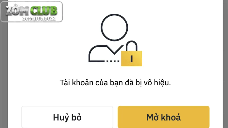 vi phạm chính sách độ tuổi sẽ bị khóa tài khoản Hậu quả khi vi phạm chính sách về độ tuổi của ZomClub