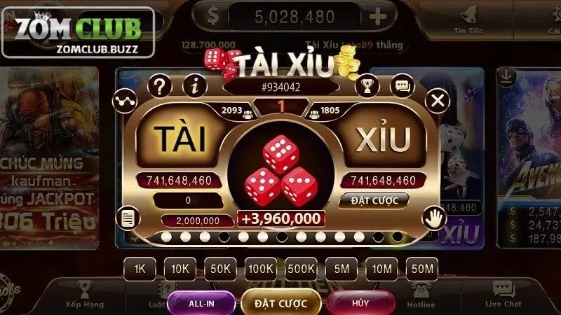 chơi tài xỉu zomclub ra sao Hướng dẫn chơi tài xỉu tại ZomClub dễ dàng