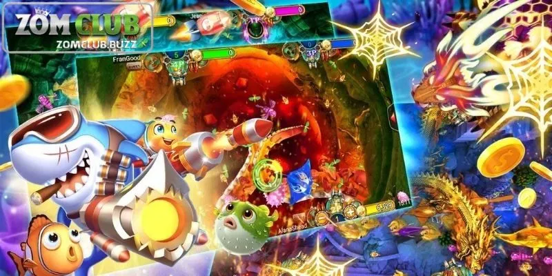 chơi bắn cá ra sao Khám phá thế giới đại dương sôi động tại game bắn cá của ZomClub